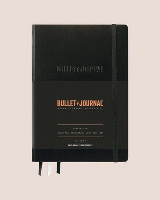 Leuchtturm 1917 Hardcover Bullet Journal Edition 2 in Black - A5 - 363572