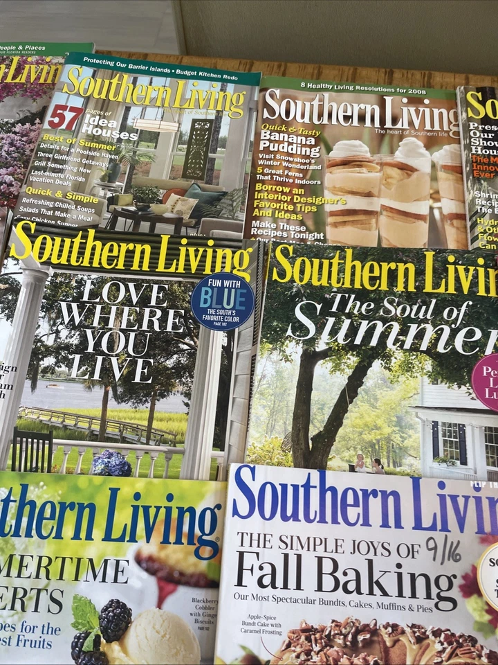 LOT of 68 SOUTHERN LIVING Cooking Magazines 2004-2022 - Image 3 of 4
