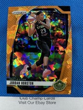 2024 #103 Jordan Horston Panini Prizm WNBA Orange Ice Prizm Storm
