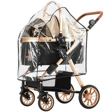 Regenschutz f&uuml;r Hundewagen Hundebuggy Pet Trolly Kartzenwagen Hundetrolly