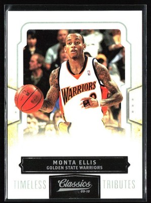 2009-10 Panini Classics #84 Monta Ellis Timeless Tributes Silver #/100