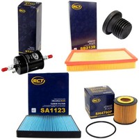 Filter Set Kraftstoff-ÖL-Luft-Innenraum + Schraube FüR Skoda Fabia I VW Polo 1.2
