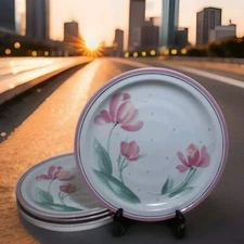 5 International Tableworks Stoneware Trio 026 Dinner Plates