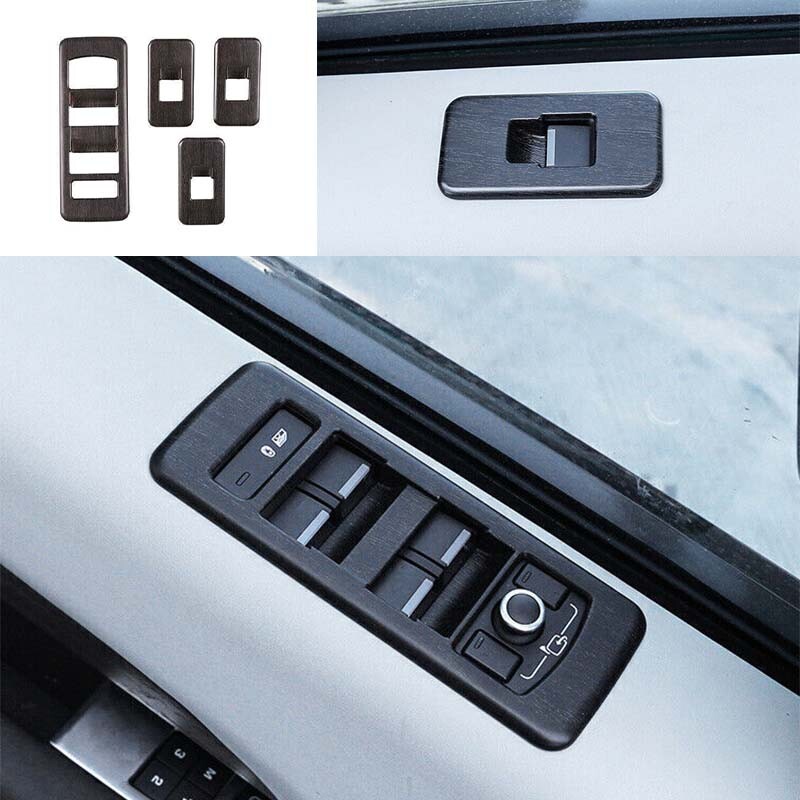 Land Rover Discovery 5 2017-20 Oak Wood Grain Window Switch Panel