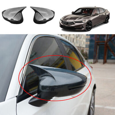 For Acura Integra 2023-24 Carbon Fiber OX Horn Rear View