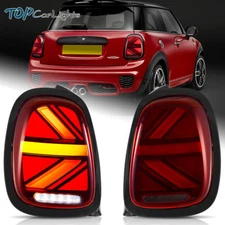 VLAND Red LED Tail lights For 2014-2020 Mini Cooper F55 F56 F57 W/Animation
