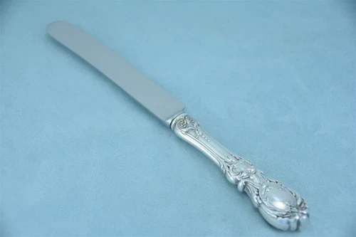 Reed & Barton Francis I Sterling 8-7/8" Old French Blunt Dinner Knife No Mono