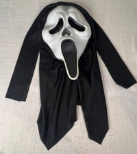 Scream Ghost Face Adult Costume Hooded Halloween Mask Fun World Easter Unlimited