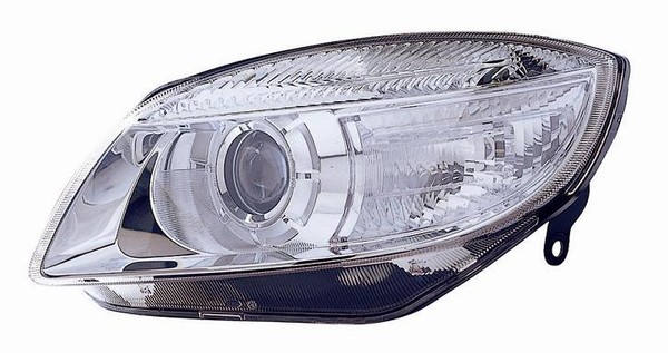 Scheinwerfer FüR Skoda Roomster 2006-2010 LinsenföRmig Links-image