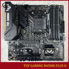 FOR ASUS TUF GAMING B450M-PLUS II DDR4*4 128GB HDMI 2.0b DVI-D Motherboard Test