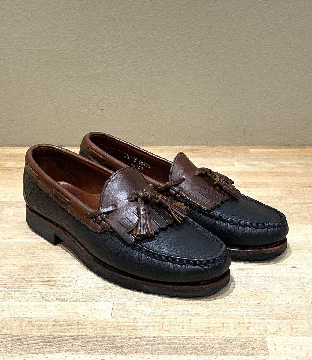 Allen Edmonds Kilted Tassel Loafer SZ 7.5 D Vintage Allen Edmonds Bridgeton Tassel Loafer Shoes Cordovan  main image 2