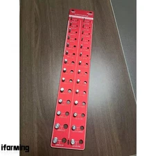 34 Nut+Bolt Thread Checker Inch & Metric Bolt & Nut Identifier Gauge Bolt Size