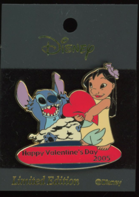 Japan M&P Lilo & Stitch Valentines Day 2005 LE 900 Disney Pin | eBay
