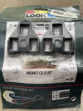 New Old Stock NOS Original LOOK ARC Cleats Made in France Black