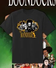 The Boondocks Cartoon Logo shirt 6 Sizes Youth Med- Adult 6XL! Fast Ship!