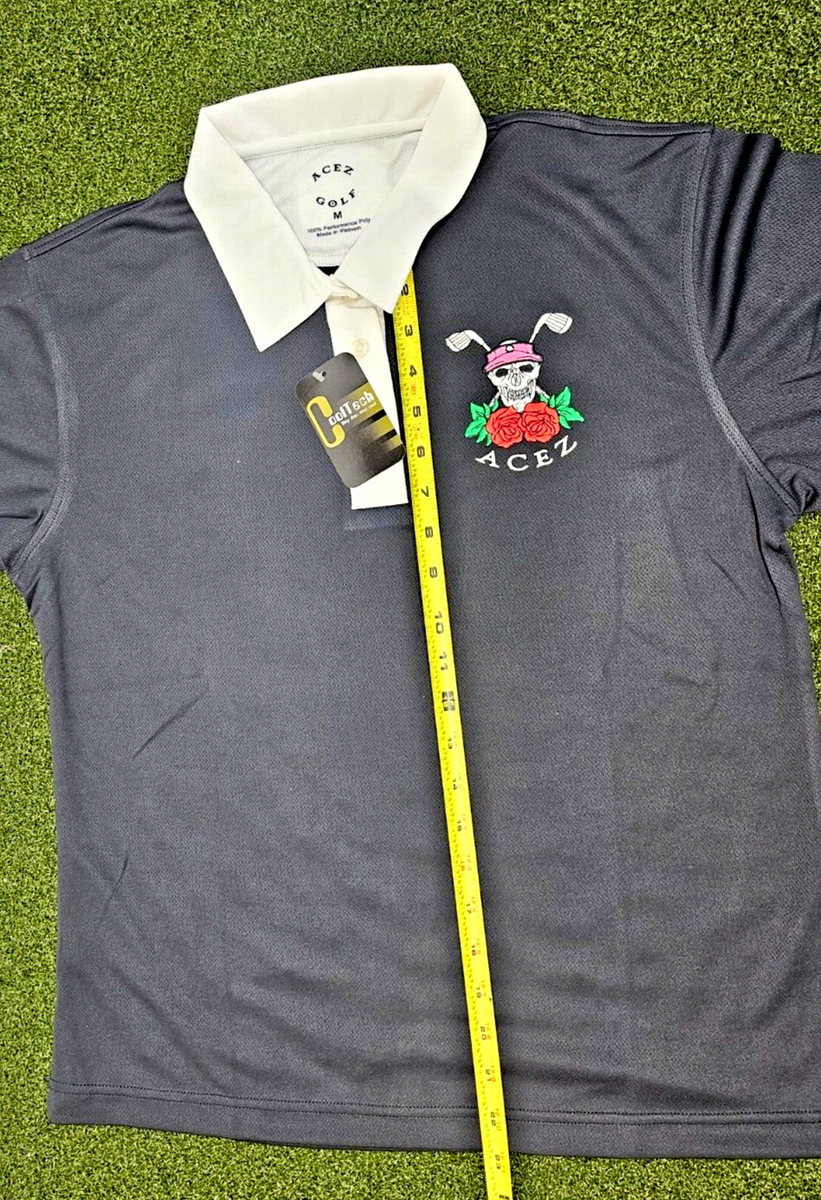 Acez Golf Ladies Black Short Sleeved Shirt / Size M / NEW IN