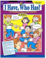 I Have, Who Has? Science, Gr. 3 - 5, New, Free Shipping on sale I Have, Who Has? Science, Gr. 3 - 5, New, Free Shipping on sale