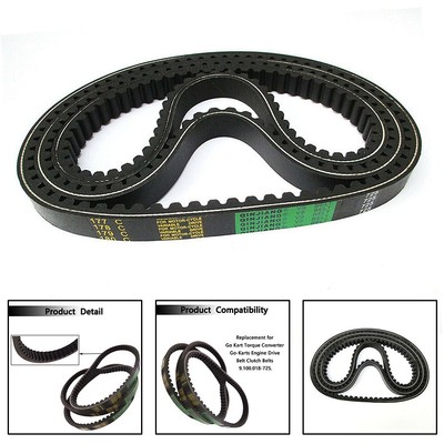 Reliable and Efficient 3 Piece Drive Belt Set for Go Kart Torque Converter