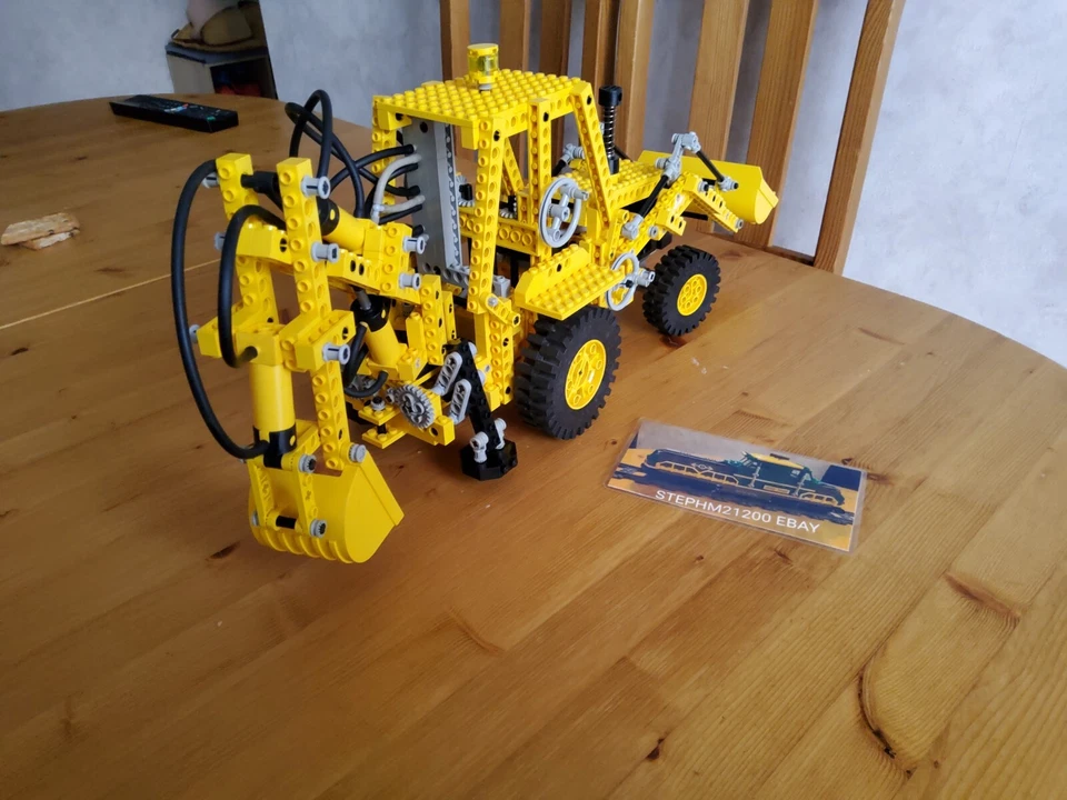 lego 8862 technic construction backhoe N 2 - Photo 3/4