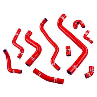 For VW Golf MK3 1.9 TDI AFN 110PS  Silicone Radiator Coolant Heater Hose Kit Red