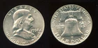 1958-D FRANKLIN HALF DOLLAR CH/GEM BU (V404)