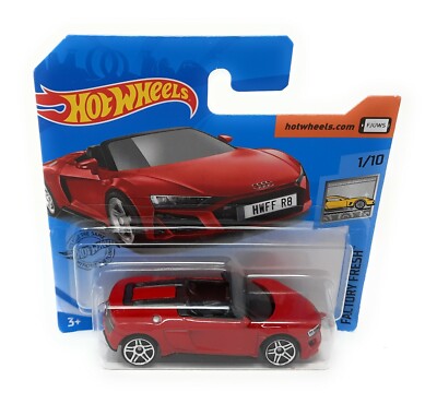 Hot Wheels 175/2020 Audi R8 Spyder red Factory Fresh Malaysia