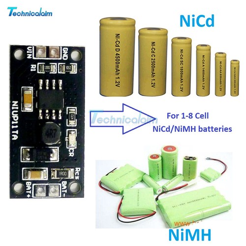 1-8S 1.2V-9.6V NiMH NiCd Battery Dedicated Charger Charging Module Board - Bild 6 von 16