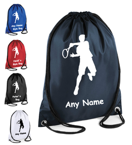 personalised tennis bag