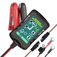 6 Volt 12 Volt Lead Acid Battery Charger For Agm Gel Battery 12v Maintainer 1.5a