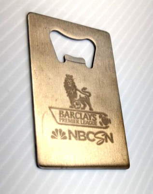 Bottle Opener NBCSN Barclays Premier League Stainless 2014 NBCSN Promotional