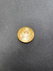 WW2 Era Hat Pin Army Eagle Insignia US Military Emblem Brass Gold Cap Badge 1.5"