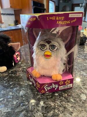 1998 FURBY 70-800 Gray and Pink - Brand New in Box | eBay