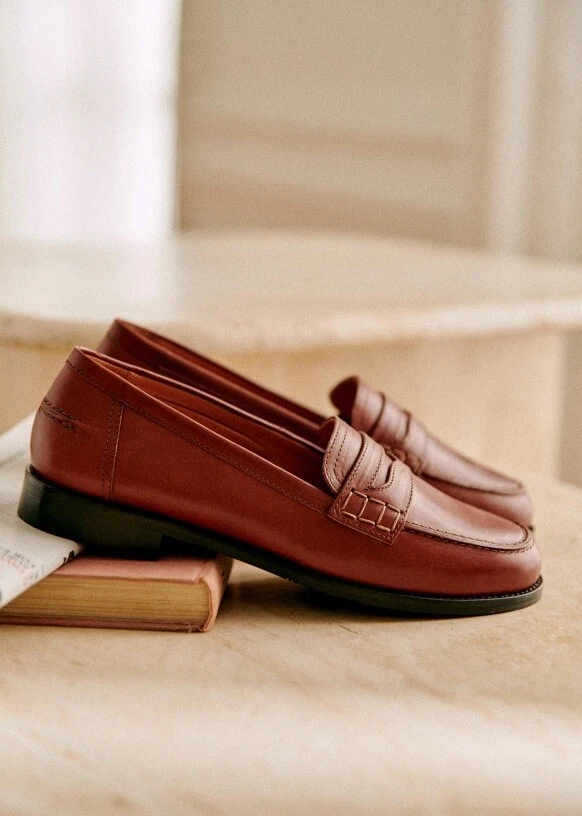 Chocolate loafers shop