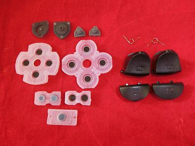 PS4 Controller Tasten Button L1 R1 L2 R2 L1R1 L2R2 Federn Gummi Pads Tastengummi