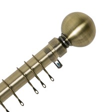 Metal Curtain Poles Pole Track Rail  Heavy Duty Extra Large 28mm Diameter