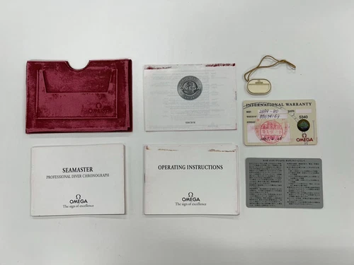 Omega Seamaster 300m 2599.80 Chronograph Automatic Mens Watch Excellent A1863 - Picture 14 of 14