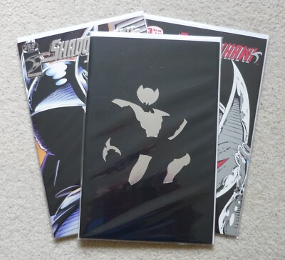 Shadowhawk II #1, #2 & #3 komplette Mini-Serie VFN (1993) Image Comics