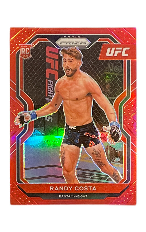 Randy Costa 2021 Panini Prizm RC Rookie Red /275 UFC