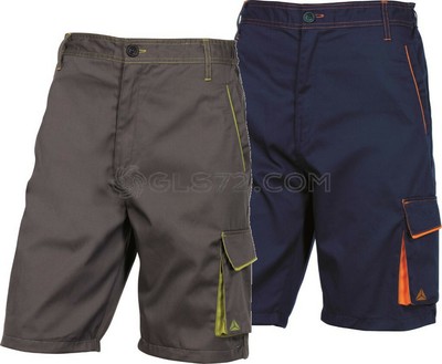 BERMUDA DELTAPLUS M6BER PANOSTYLE PANTALONE CORTO LAVORO GRIGIO BLU