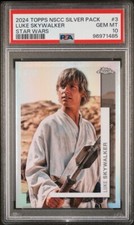 2024 Topps Chrome National NSCC Star Wars Luke Skywalker SW-3 PSA 10 Pop 1