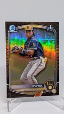 2025 Bowman Baseball Luis Pena 1st Bowman Chrome REPTILLIAN BCP-38
