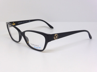 Brille VERSACE 3172 GB1 56-16 Black Eyewear Women