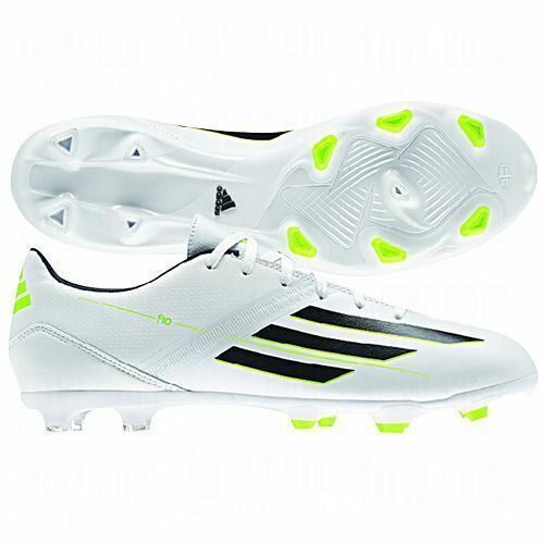 adidas F10 AdiZero FG Running White/Night Shade/Solar Slime Women\u0026#039;s 10  NEW | eBay