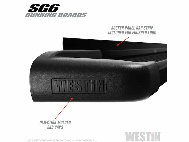 estriberas Westin 85522YM 2006 2007 2008 2009 para Nissan Titan 2005-2012 Foto 3 de 4