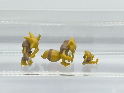 Pokemon Zukan 1/40 Collection Alakazam Kadabra Abra Tomy Figure