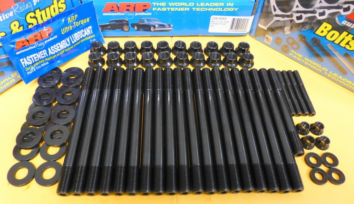 ARP 234-4343 Chevy 6.2L GEN V LT1 LT4 Cylinder Head Stud Kit with
