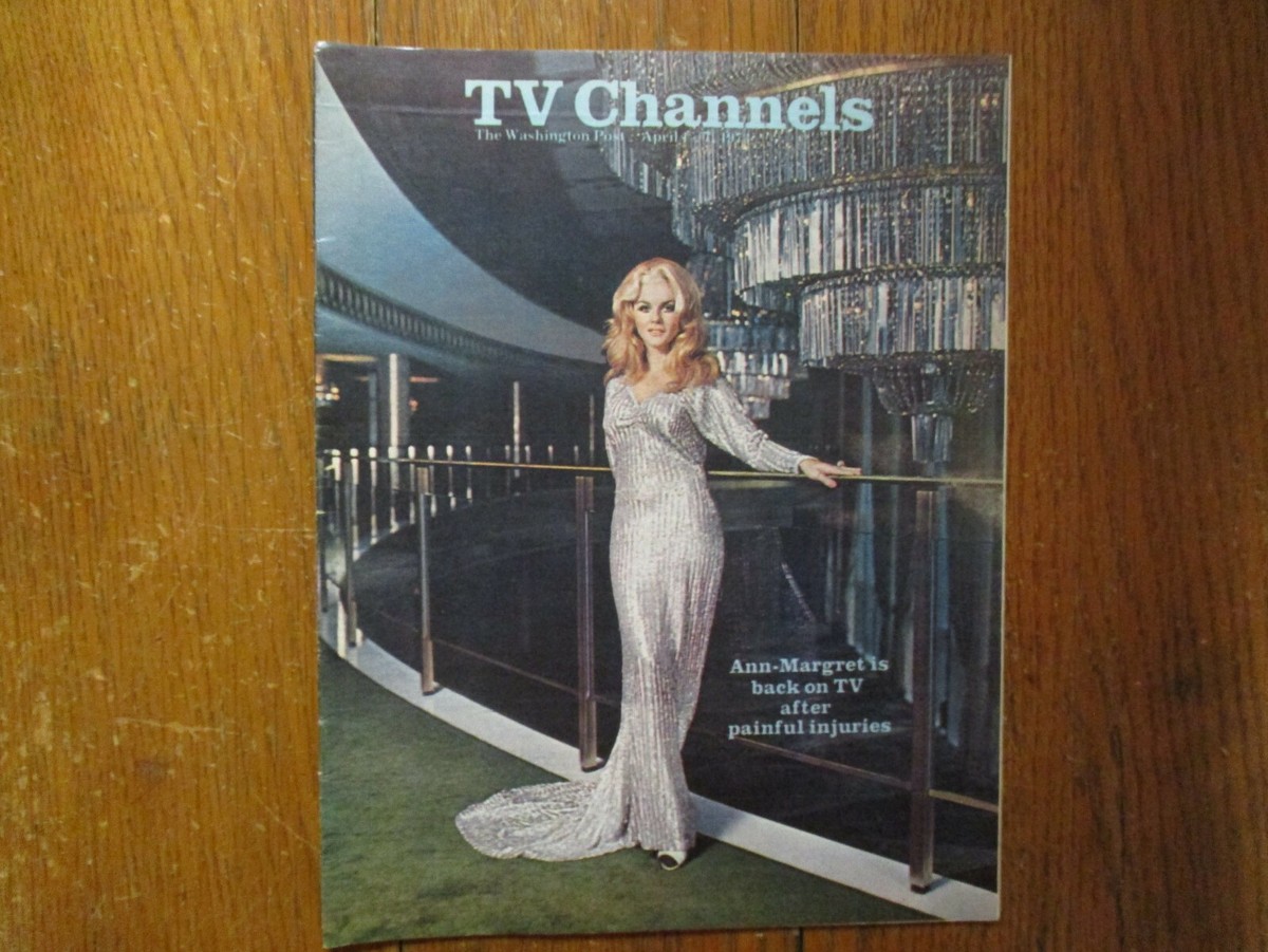 April 1, 1973 Washington Post TV Channels Magazine (ANN-MARGRET