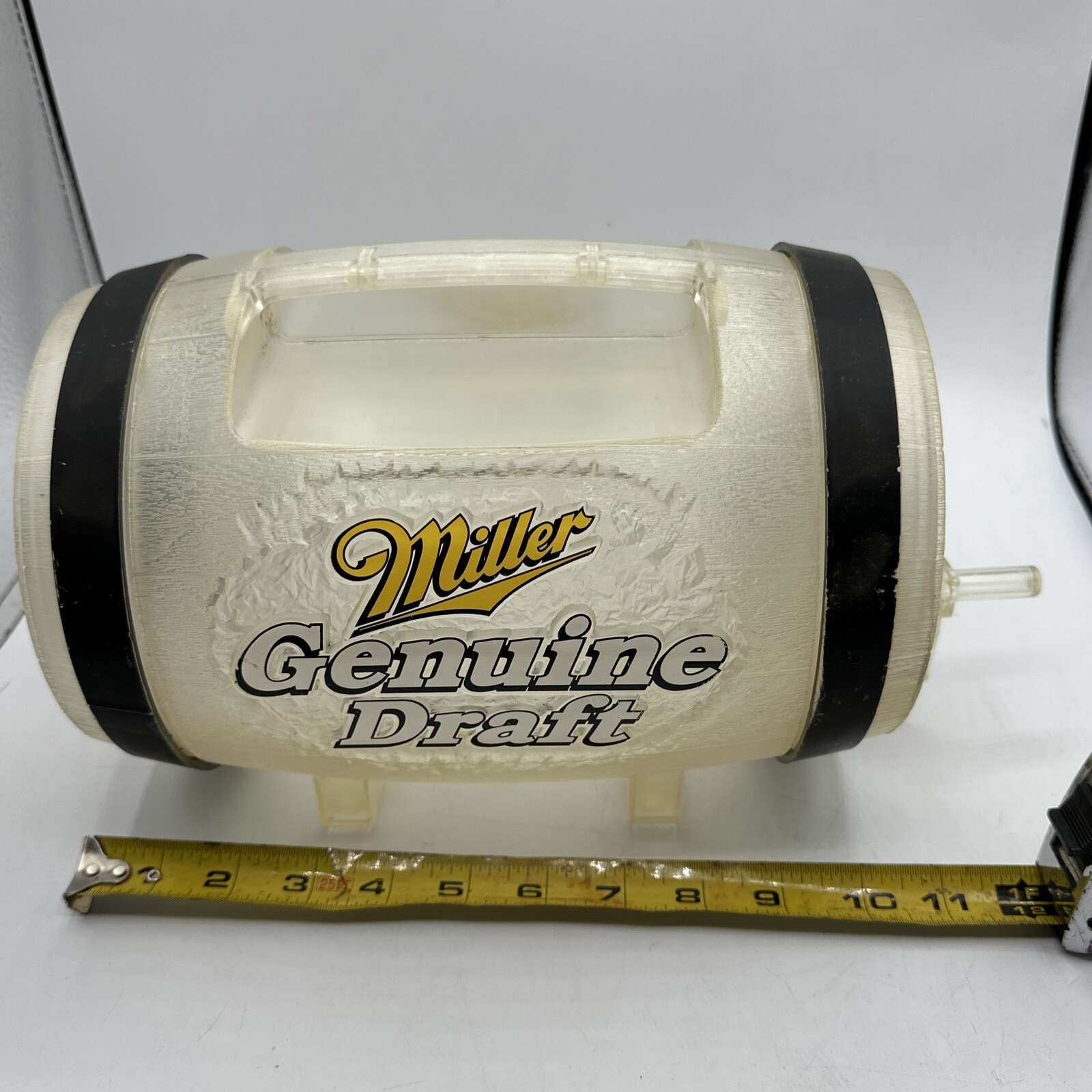 Miller Genuine Draft Beer MGD Mini Plastic, Portable Keg W/Tap Tavern Barrel eBay