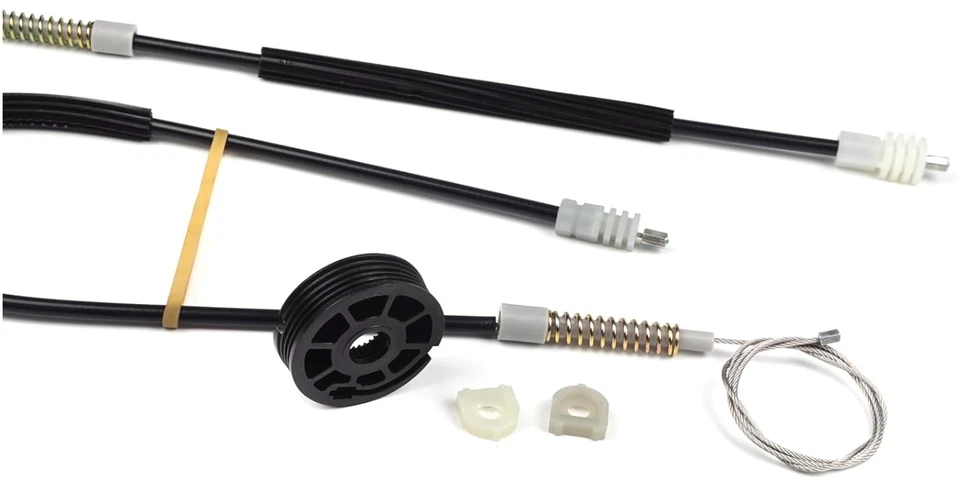 Kit regulador ventana delantera derecha izquierda convertible Volvo C70 Cabrio 1998-2004 Foto 4 de 4