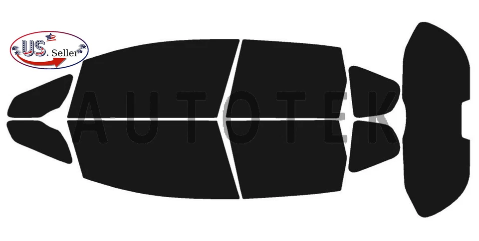 PreCut All Sides + Rear Window Film Any Tint Shade For Honda Fit 2009-2014 - Image 2 of 4